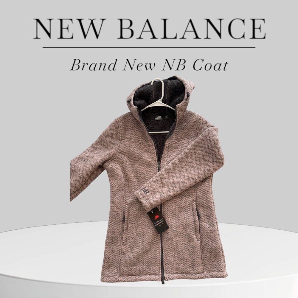 New Balance Tan Hooded Jacket
